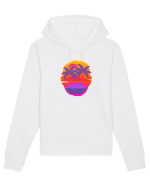 Retro Vapor Wave Man Hanorac Unisex Drummer
