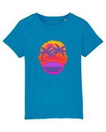 Retro Vapor Wave Man Tricou mânecă scurtă  Copii Mini Creator
