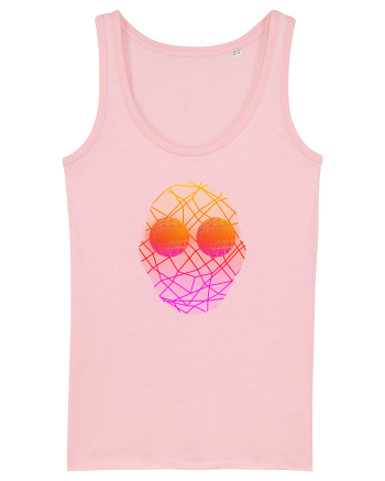 Retro Vapor Wave Man Cotton Pink