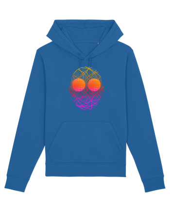 Retro Vapor Wave Man Royal Blue