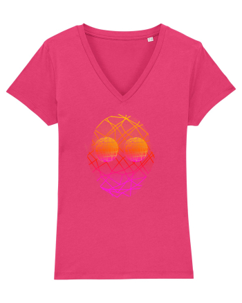 Retro Vapor Wave Man Raspberry