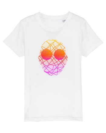 Retro Vapor Wave Man White