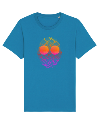 Retro Vapor Wave Man Azur