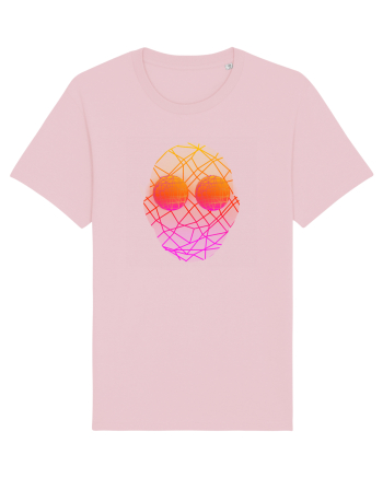 Retro Vapor Wave Man Cotton Pink