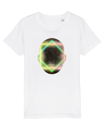 Retro Vapor Wave Man White