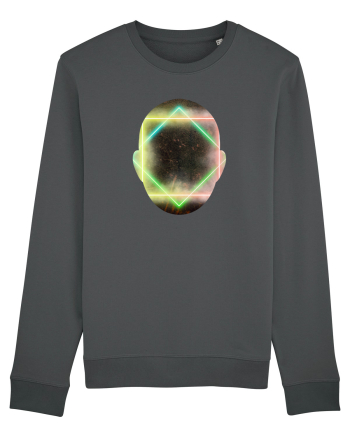 Retro Vapor Wave Man Anthracite