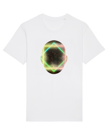 Retro Vapor Wave Man White