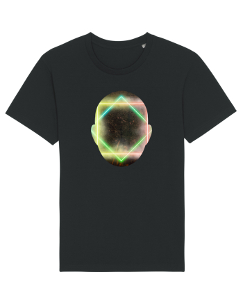 Retro Vapor Wave Man Black