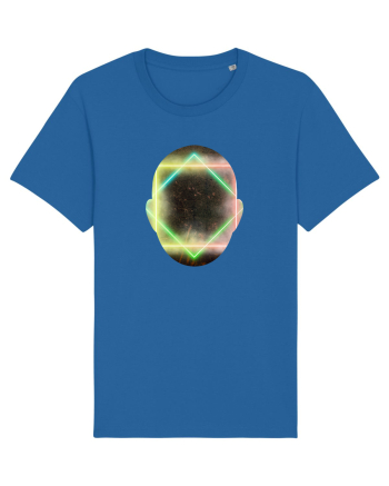 Retro Vapor Wave Man Royal Blue