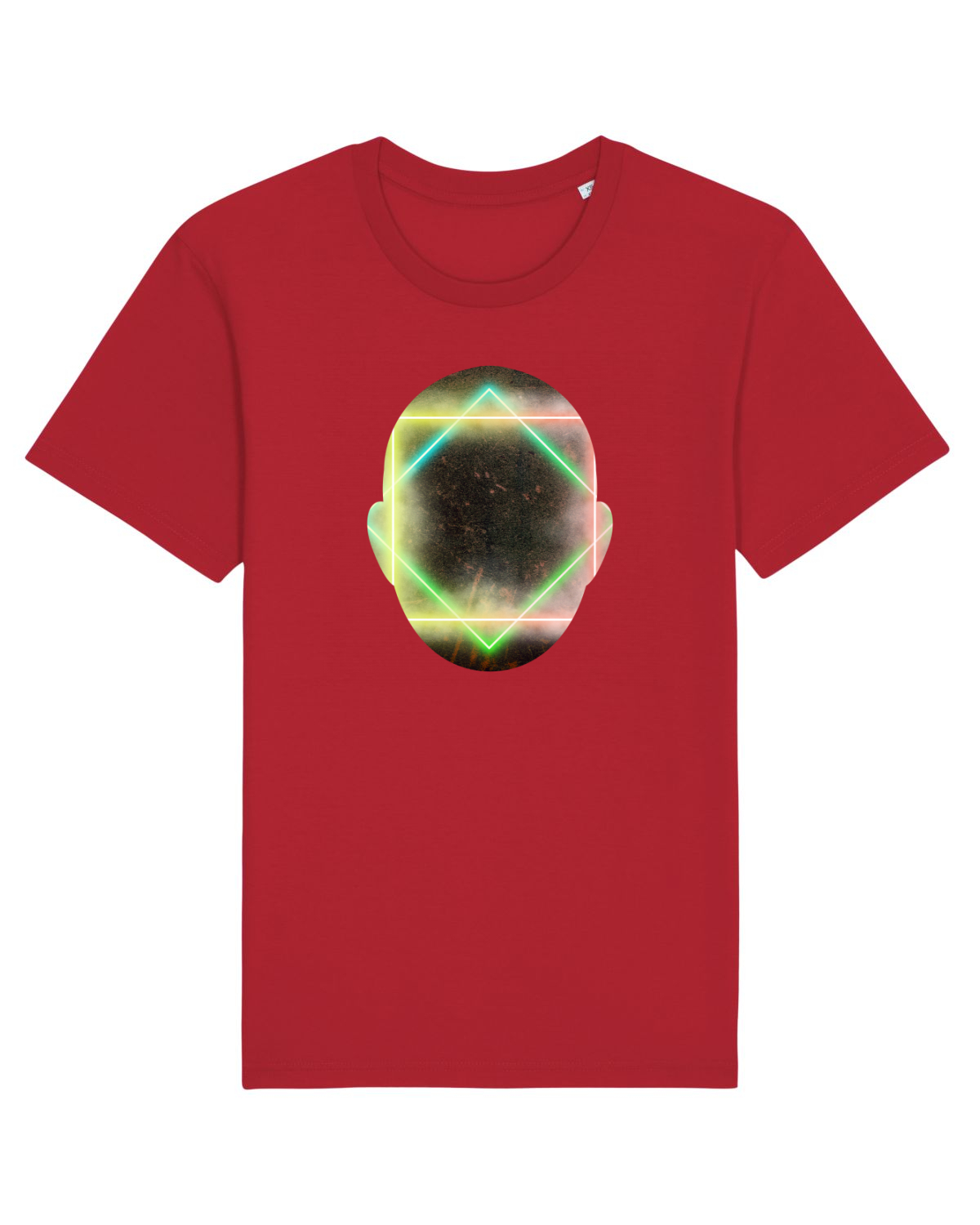 Tricou mânecă scurtă Unisex Rocker Red