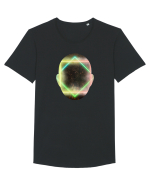 Retro Vapor Wave Man Tricou mânecă scurtă guler larg Bărbat Skater