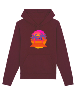 Retro Vapor Wave Man Hanorac Unisex Drummer