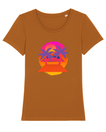 Retro Vapor Wave Man Roasted Orange