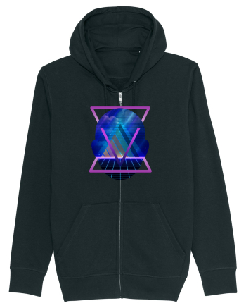 Retro Vapor Wave Man Black