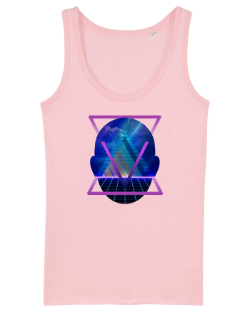 Retro Vapor Wave Man Cotton Pink
