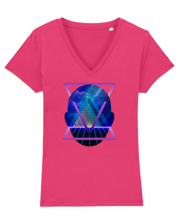 Retro Vapor Wave Man Raspberry