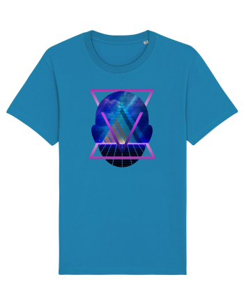 Retro Vapor Wave Man Azur