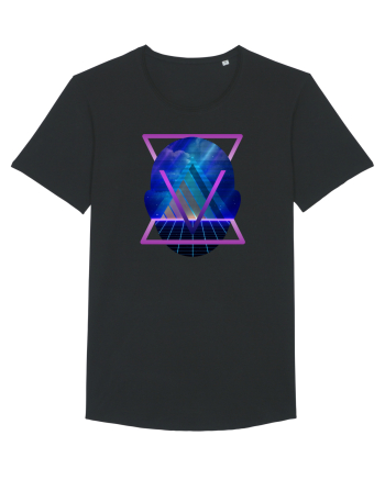 Retro Vapor Wave Man Black