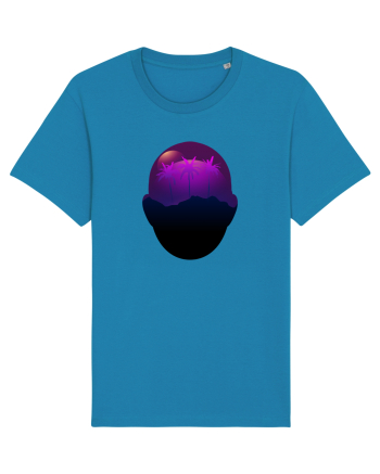Retro Vapor Wave Man Azur