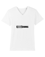 Static Tricou mânecă scurtă guler V Bărbat Presenter