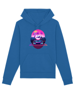 Retro Vapor Wave Man Hanorac Unisex Drummer
