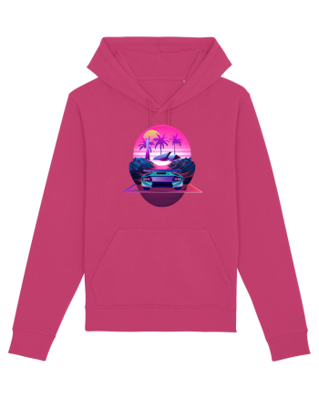 Retro Vapor Wave Man Raspberry