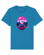 Retro Vapor Wave Man Tricou mânecă scurtă Unisex Rocker
