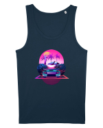 Retro Vapor Wave Man Maiou Bărbat Runs