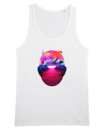 Retro Vapor Wave Man Maiou Bărbat Runs