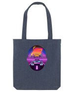 Retro Vapor Wave Man Sacoșă textilă