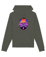 Retro Vapor Wave Man Hanorac Unisex Drummer