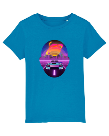 Retro Vapor Wave Man Azur