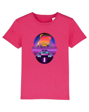 Retro Vapor Wave Man Raspberry