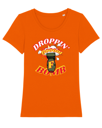 Droppin' The F Bomb Bright Orange