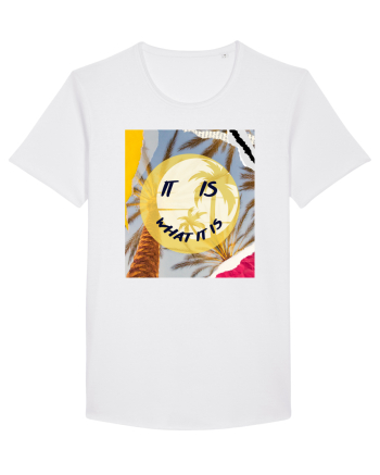 Motivational It is what it is  White