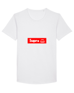 Supra Tricou mânecă scurtă guler larg Bărbat Skater