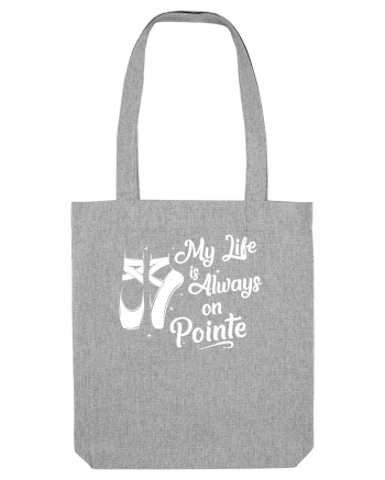 On pointe Heather Grey