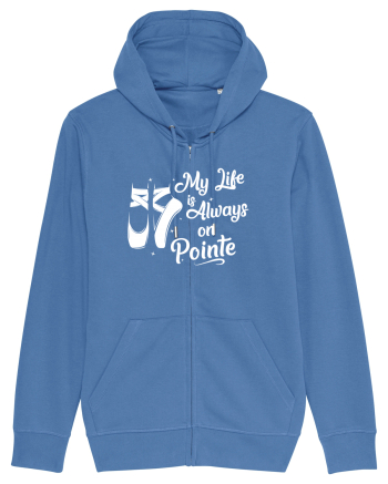 On pointe Bright Blue