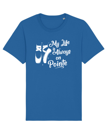On pointe Royal Blue