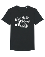On pointe Tricou mânecă scurtă guler larg Bărbat Skater