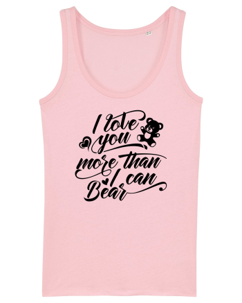 I love you more Cotton Pink