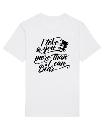 I love you more White