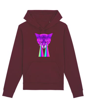Retro Cat Burgundy