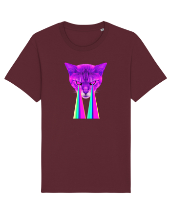 Retro Cat Burgundy
