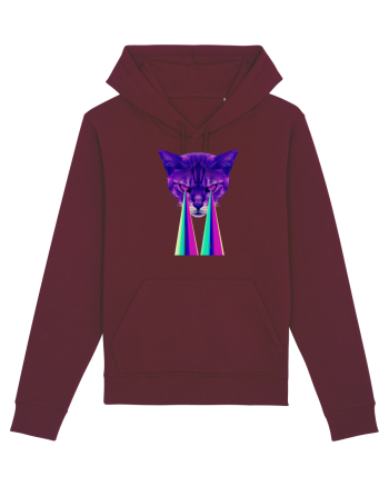 Retro Cat Burgundy