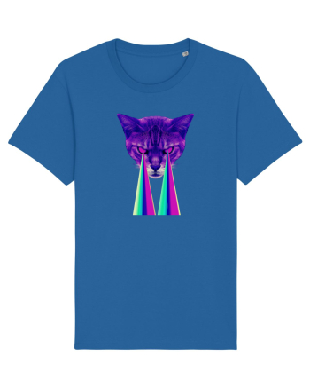 Retro Cat Royal Blue
