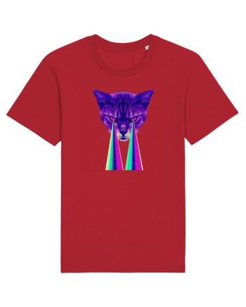 Retro Cat Red