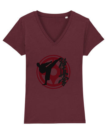Kyokushin Karate  Burgundy