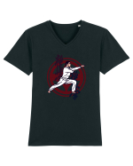 Kyokushin Karate  Tricou mânecă scurtă guler V Bărbat Presenter
