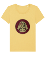 Kyokushin Karate  Tricou mânecă scurtă guler larg fitted Damă Expresser
